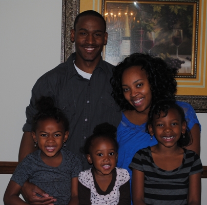 Stephon White and family