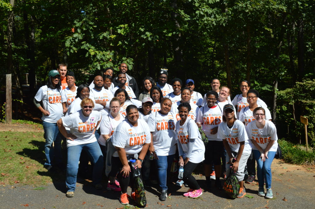 Gas South volunteers