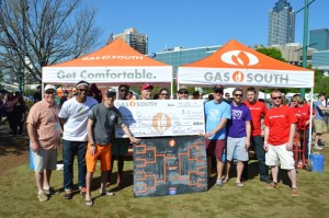 Our Charity Cornhole winners!