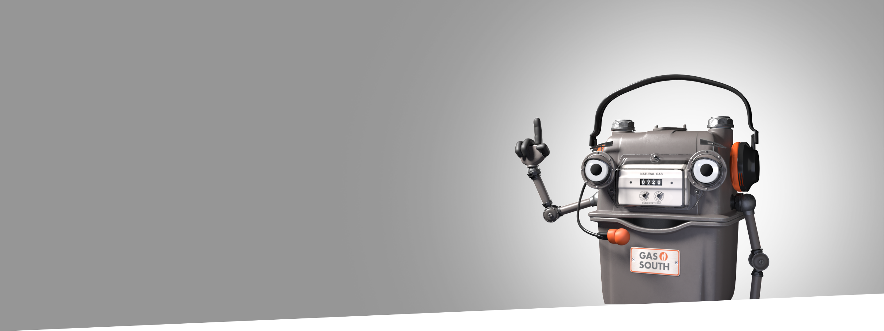 Gas South's Mr. Meter eager to help you