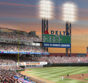 outfield sign
