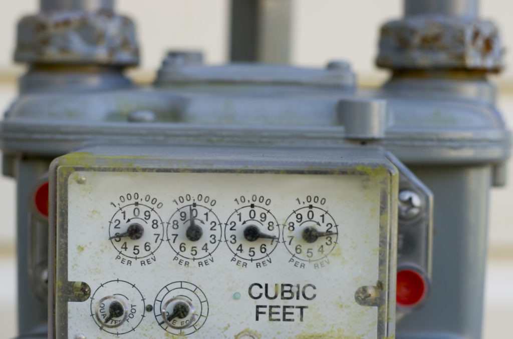 natural gas meter